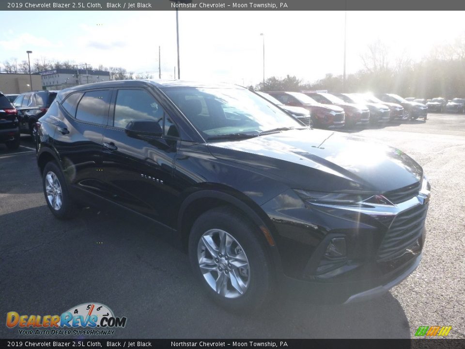 2019 Chevrolet Blazer 2.5L Cloth Black / Jet Black Photo #7