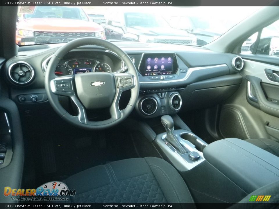 2019 Chevrolet Blazer 2.5L Cloth Black / Jet Black Photo #13