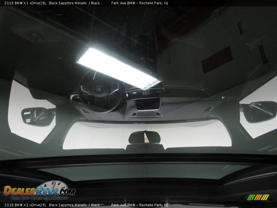 2018 BMW X1 xDrive28i Black Sapphire Metallic / Black Photo #21