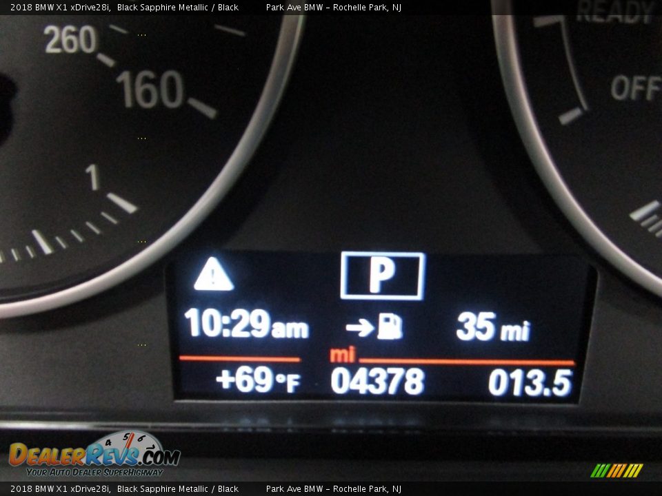 2018 BMW X1 xDrive28i Black Sapphire Metallic / Black Photo #24