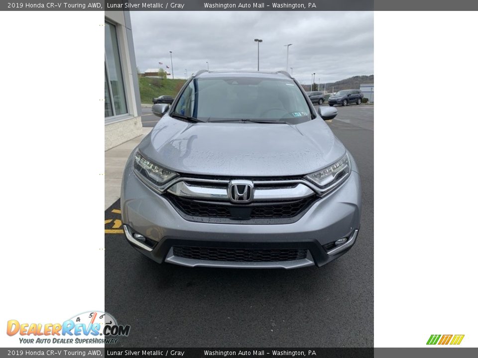 2019 Honda CR-V Touring AWD Lunar Silver Metallic / Gray Photo #3