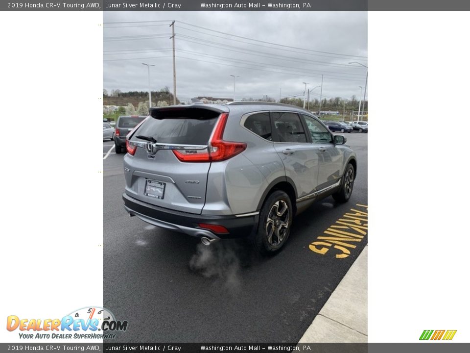 2019 Honda CR-V Touring AWD Lunar Silver Metallic / Gray Photo #5