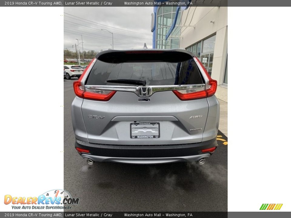 2019 Honda CR-V Touring AWD Lunar Silver Metallic / Gray Photo #6