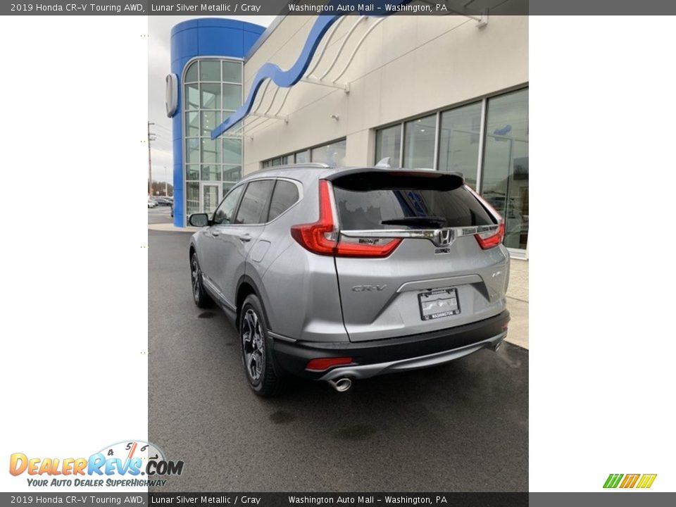 2019 Honda CR-V Touring AWD Lunar Silver Metallic / Gray Photo #7