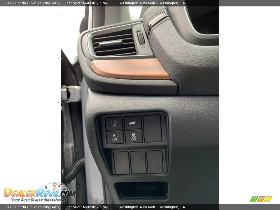2019 Honda CR-V Touring AWD Lunar Silver Metallic / Gray Photo #10
