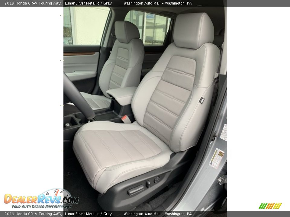 2019 Honda CR-V Touring AWD Lunar Silver Metallic / Gray Photo #12