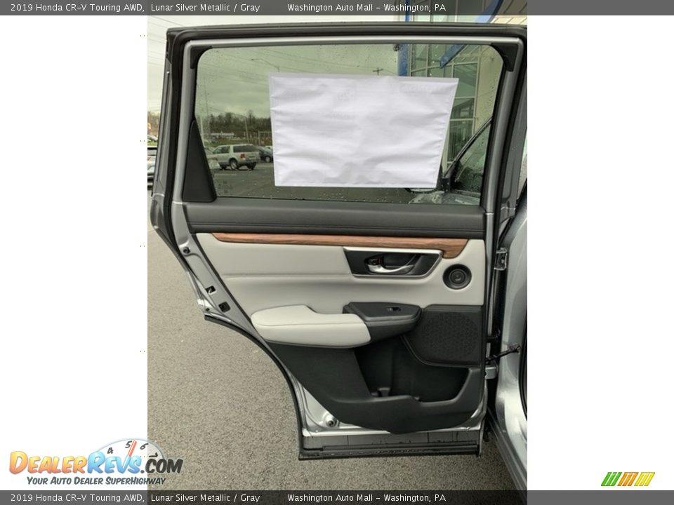 2019 Honda CR-V Touring AWD Lunar Silver Metallic / Gray Photo #16