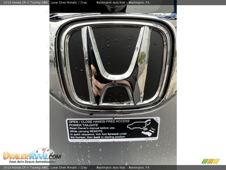 2019 Honda CR-V Touring AWD Lunar Silver Metallic / Gray Photo #20
