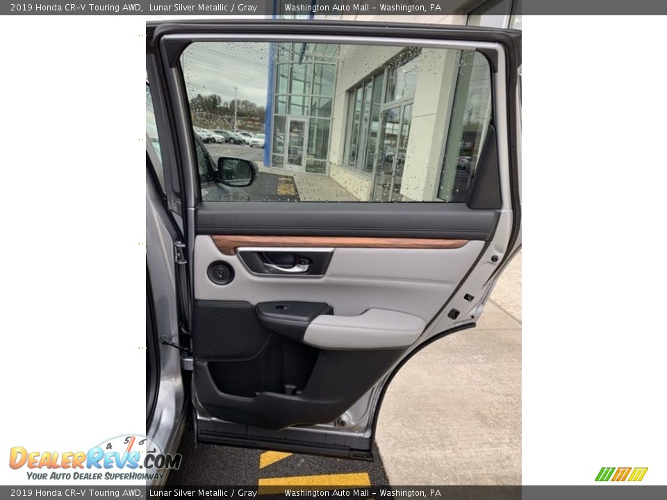 2019 Honda CR-V Touring AWD Lunar Silver Metallic / Gray Photo #25