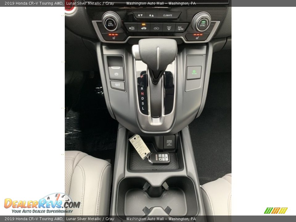 2019 Honda CR-V Touring AWD Lunar Silver Metallic / Gray Photo #36