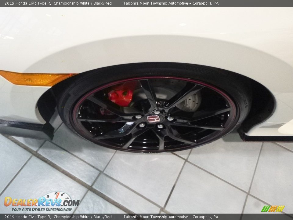 2019 Honda Civic Type R Championship White / Black/Red Photo #2