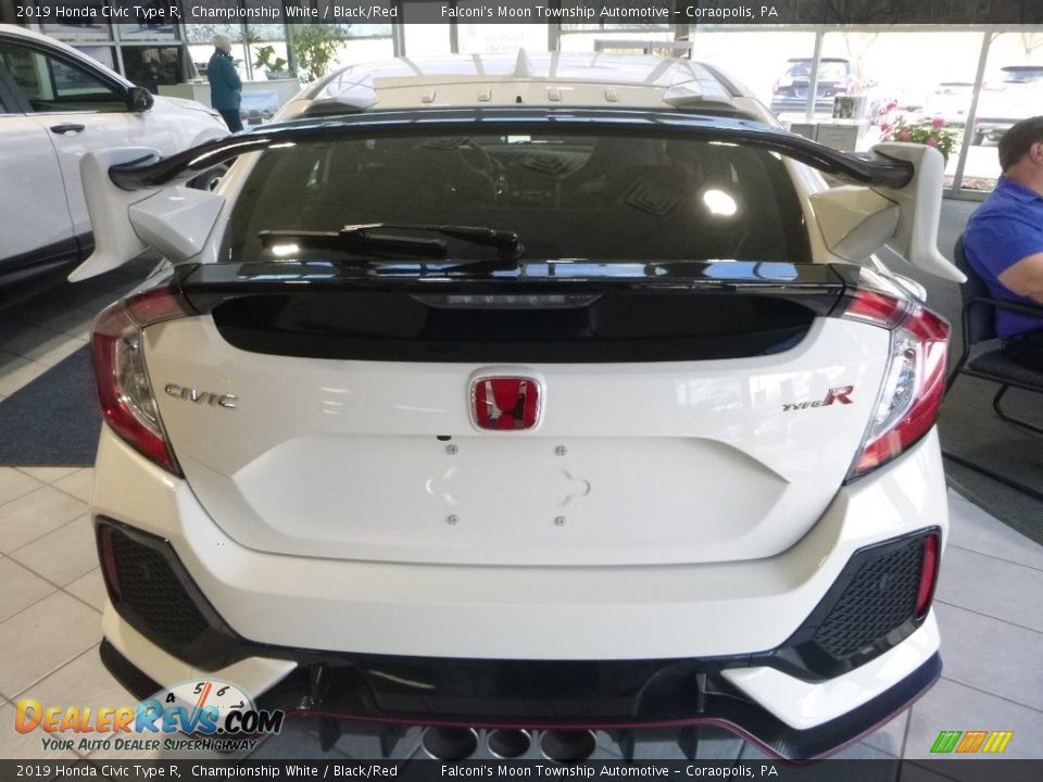 2019 Honda Civic Type R Championship White / Black/Red Photo #4