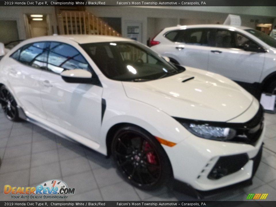 2019 Honda Civic Type R Championship White / Black/Red Photo #6