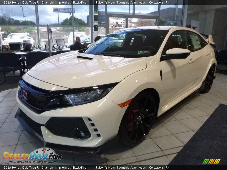 2019 Honda Civic Type R Championship White / Black/Red Photo #7