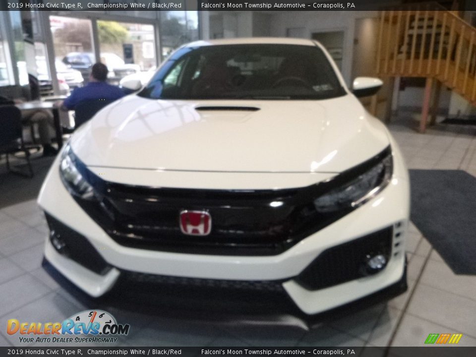 2019 Honda Civic Type R Championship White / Black/Red Photo #8