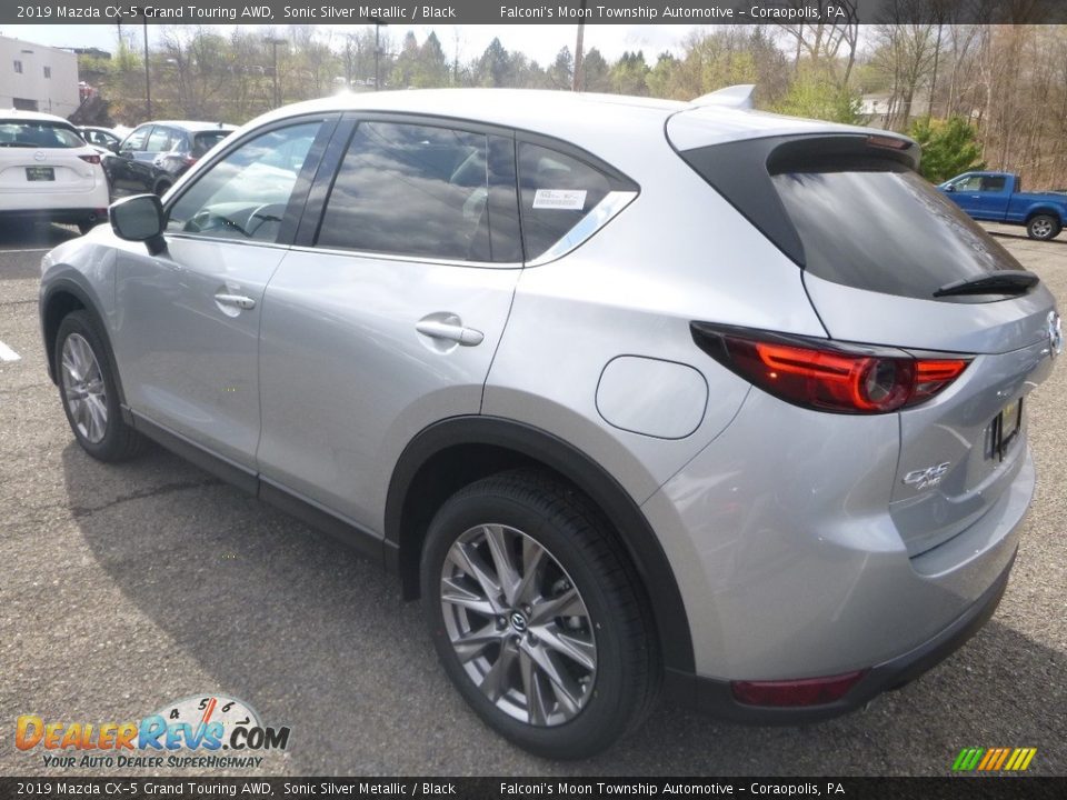 2019 Mazda CX-5 Grand Touring AWD Sonic Silver Metallic / Black Photo #6