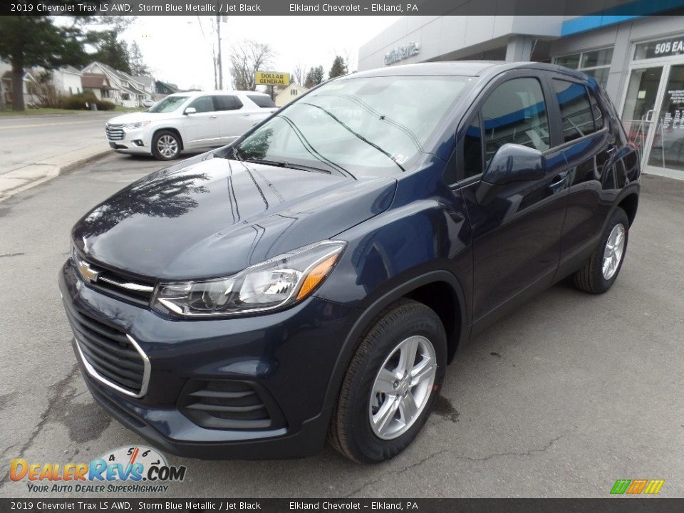 2019 Chevrolet Trax LS AWD Storm Blue Metallic / Jet Black Photo #1