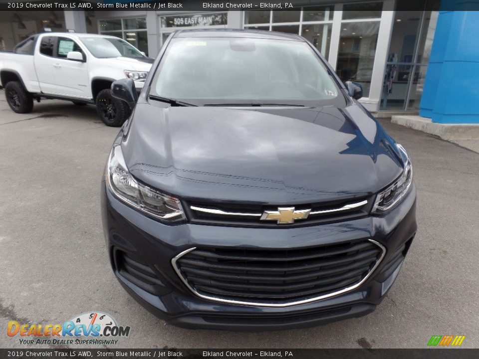 2019 Chevrolet Trax LS AWD Storm Blue Metallic / Jet Black Photo #3