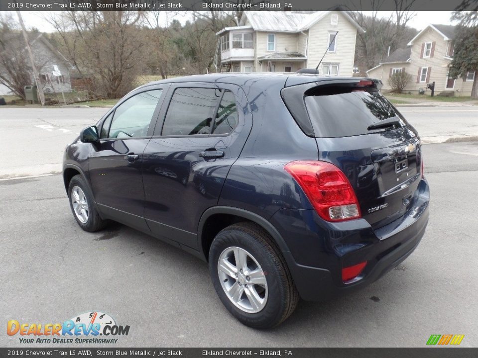 2019 Chevrolet Trax LS AWD Storm Blue Metallic / Jet Black Photo #5