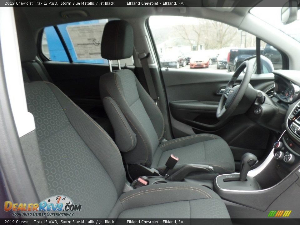 2019 Chevrolet Trax LS AWD Storm Blue Metallic / Jet Black Photo #11