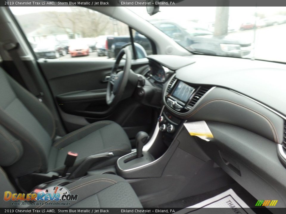 2019 Chevrolet Trax LS AWD Storm Blue Metallic / Jet Black Photo #12