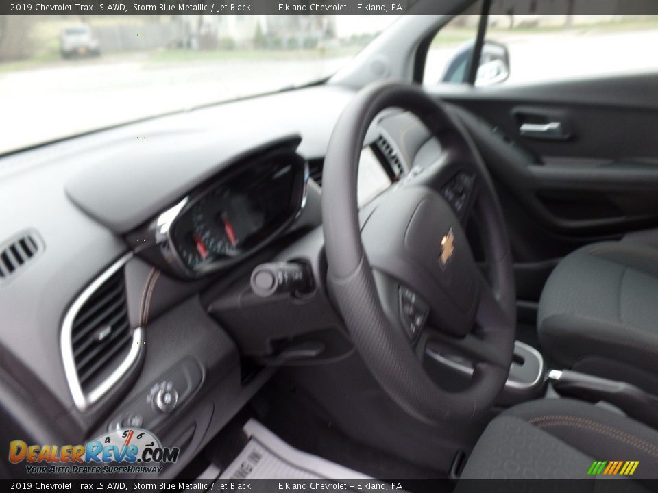 2019 Chevrolet Trax LS AWD Storm Blue Metallic / Jet Black Photo #17