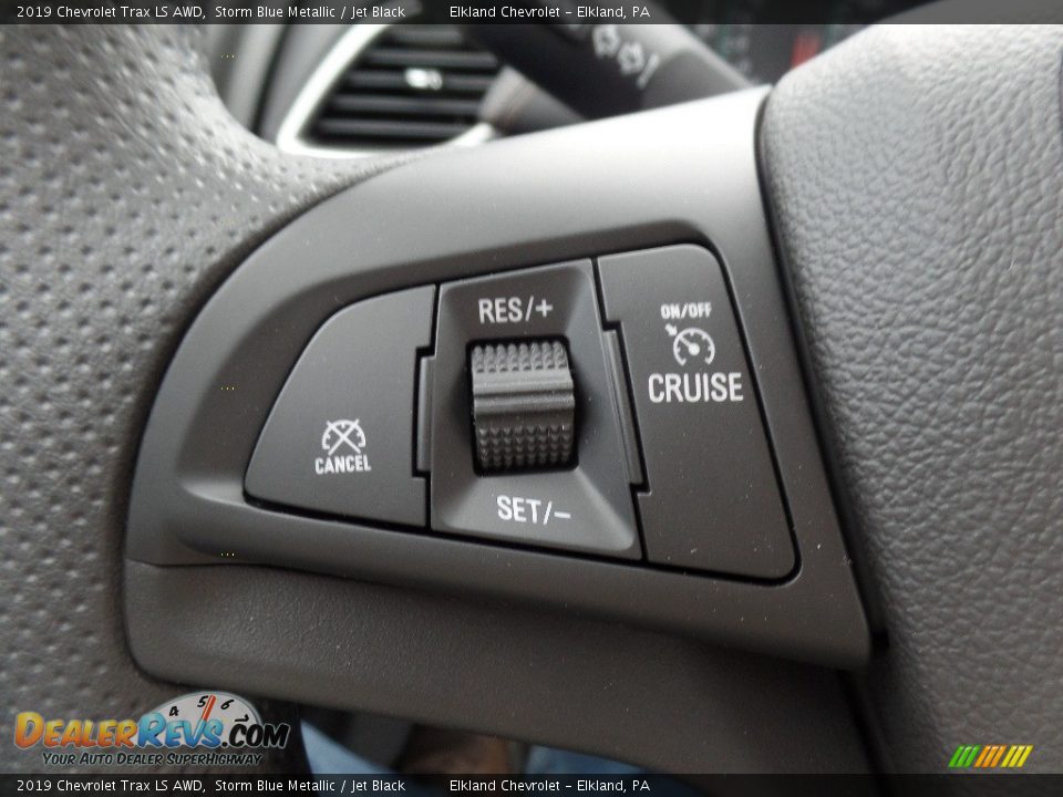 2019 Chevrolet Trax LS AWD Storm Blue Metallic / Jet Black Photo #19