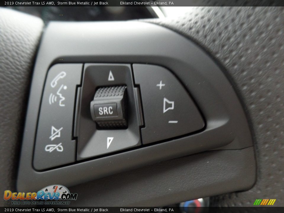 2019 Chevrolet Trax LS AWD Storm Blue Metallic / Jet Black Photo #20