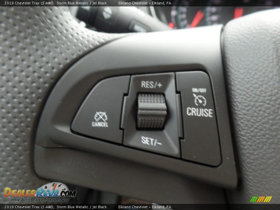 2019 Chevrolet Trax LS AWD Storm Blue Metallic / Jet Black Photo #21