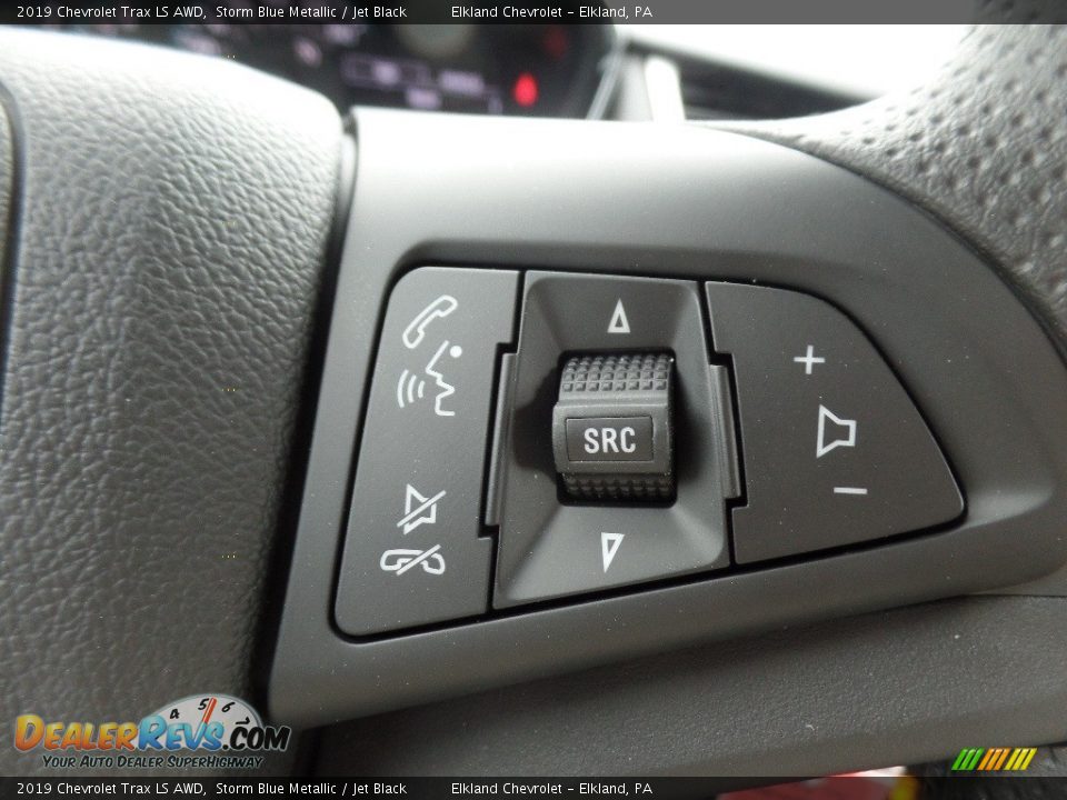 2019 Chevrolet Trax LS AWD Storm Blue Metallic / Jet Black Photo #22