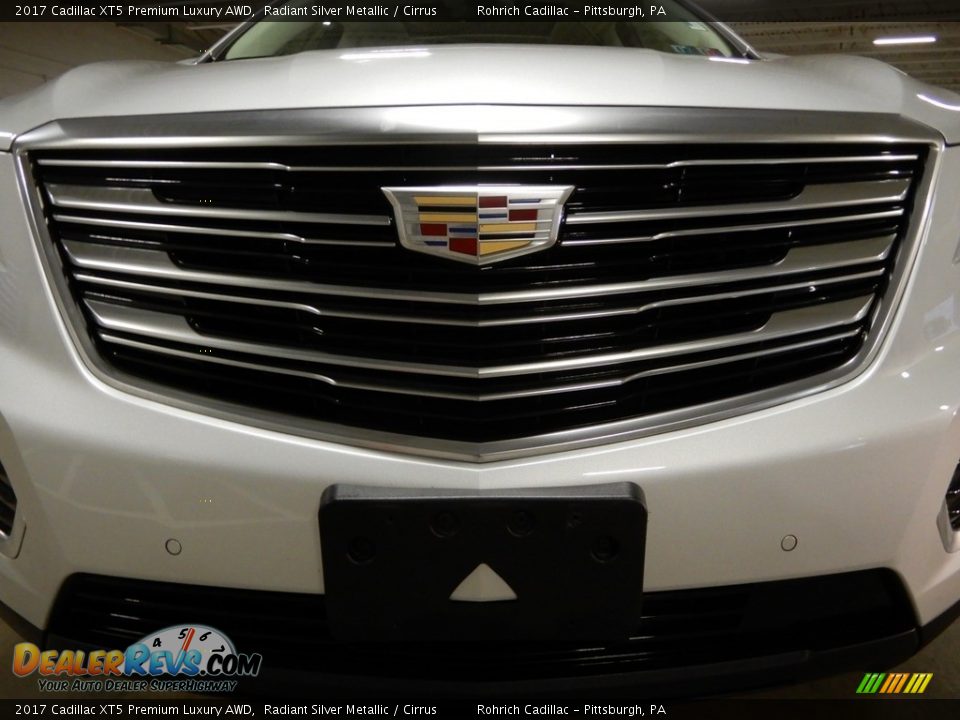 2017 Cadillac XT5 Premium Luxury AWD Radiant Silver Metallic / Cirrus Photo #9