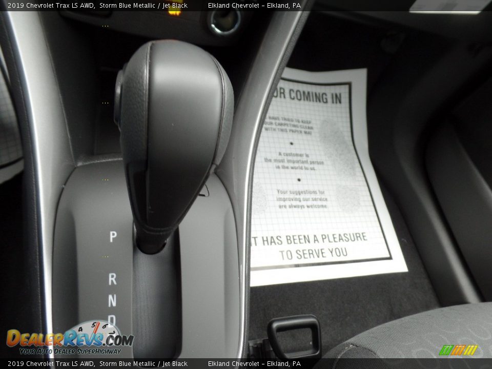 2019 Chevrolet Trax LS AWD Storm Blue Metallic / Jet Black Photo #30