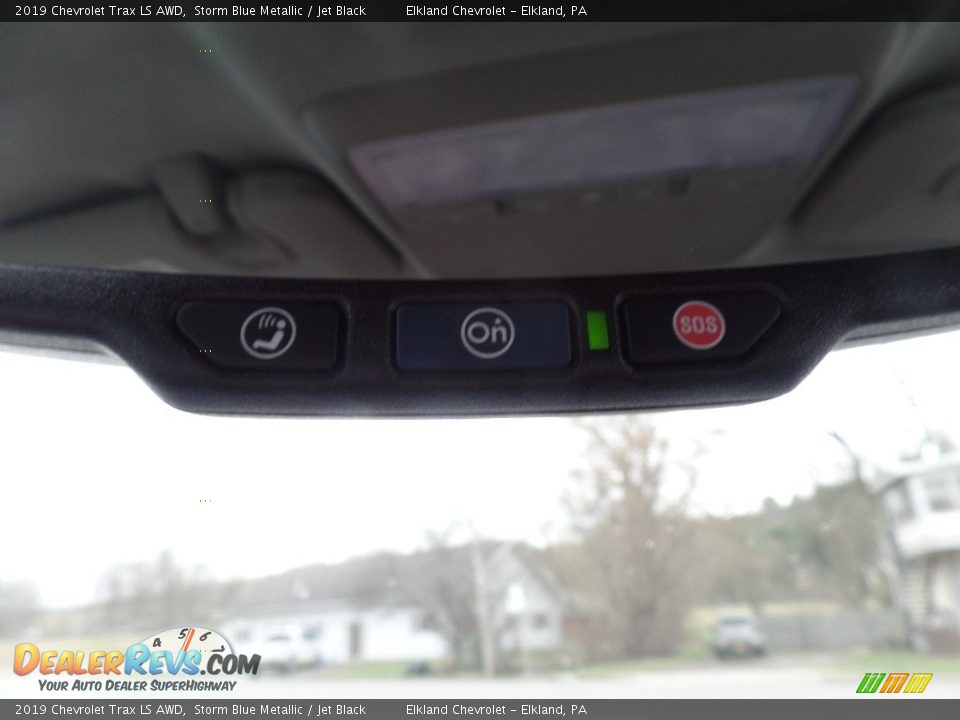 2019 Chevrolet Trax LS AWD Storm Blue Metallic / Jet Black Photo #31