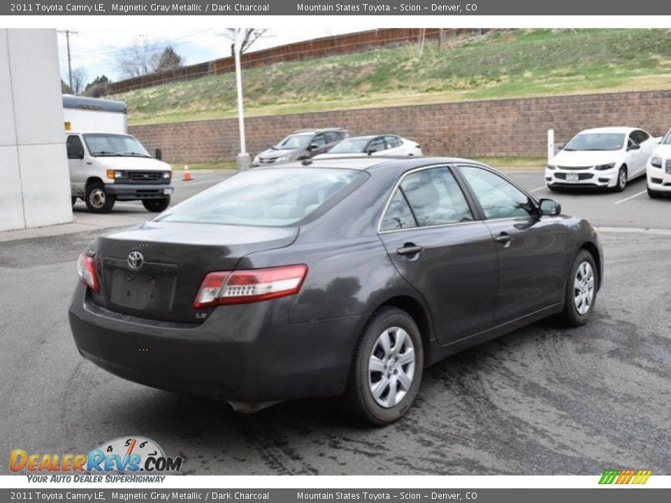 2011 Toyota Camry LE Magnetic Gray Metallic / Dark Charcoal Photo #6