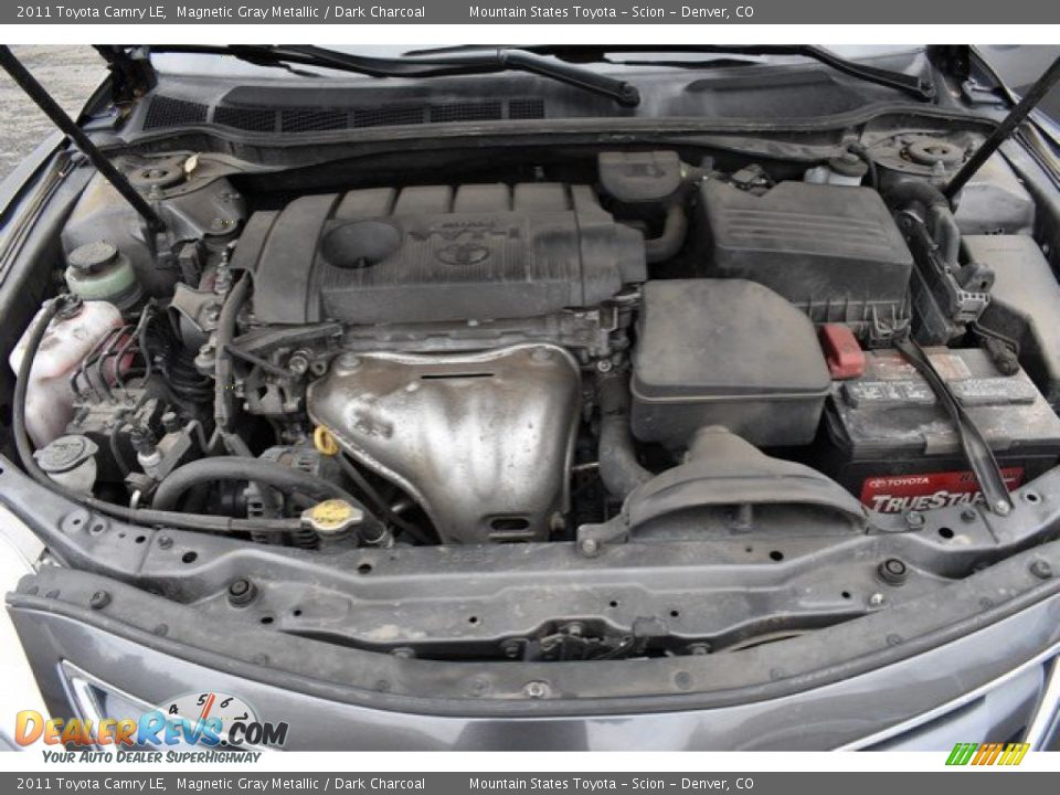 2011 Toyota Camry LE Magnetic Gray Metallic / Dark Charcoal Photo #9
