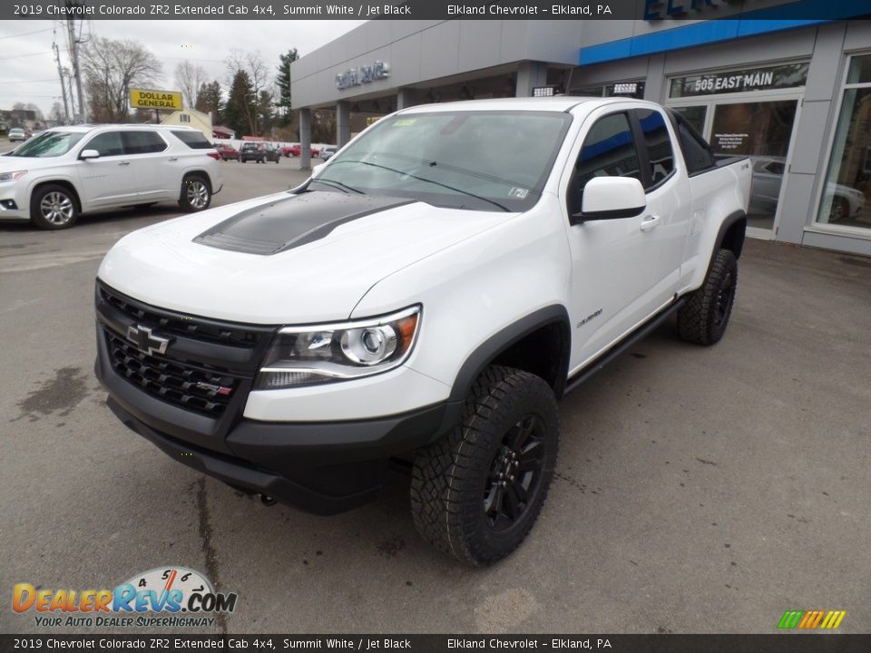 2019 Chevrolet Colorado ZR2 Extended Cab 4x4 Summit White / Jet Black Photo #2
