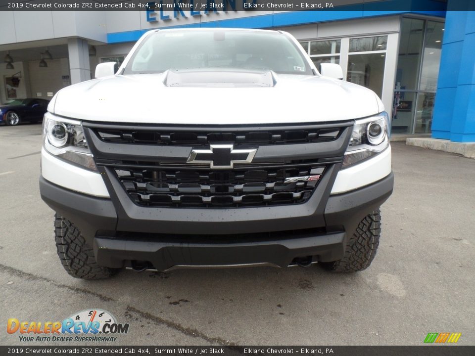 2019 Chevrolet Colorado ZR2 Extended Cab 4x4 Summit White / Jet Black Photo #4