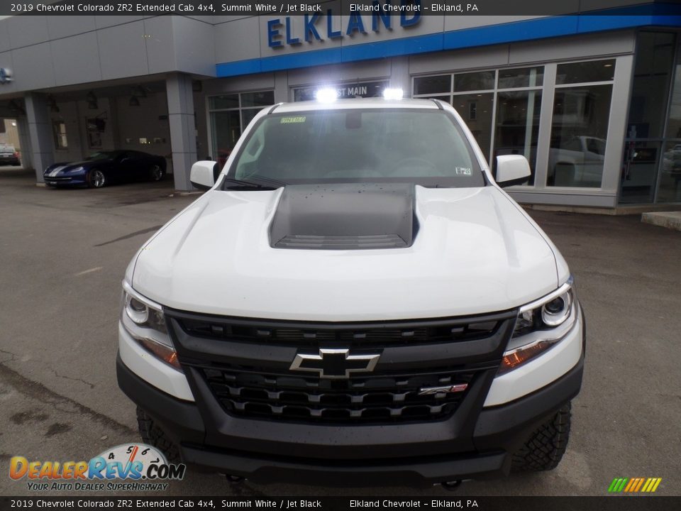 2019 Chevrolet Colorado ZR2 Extended Cab 4x4 Summit White / Jet Black Photo #6
