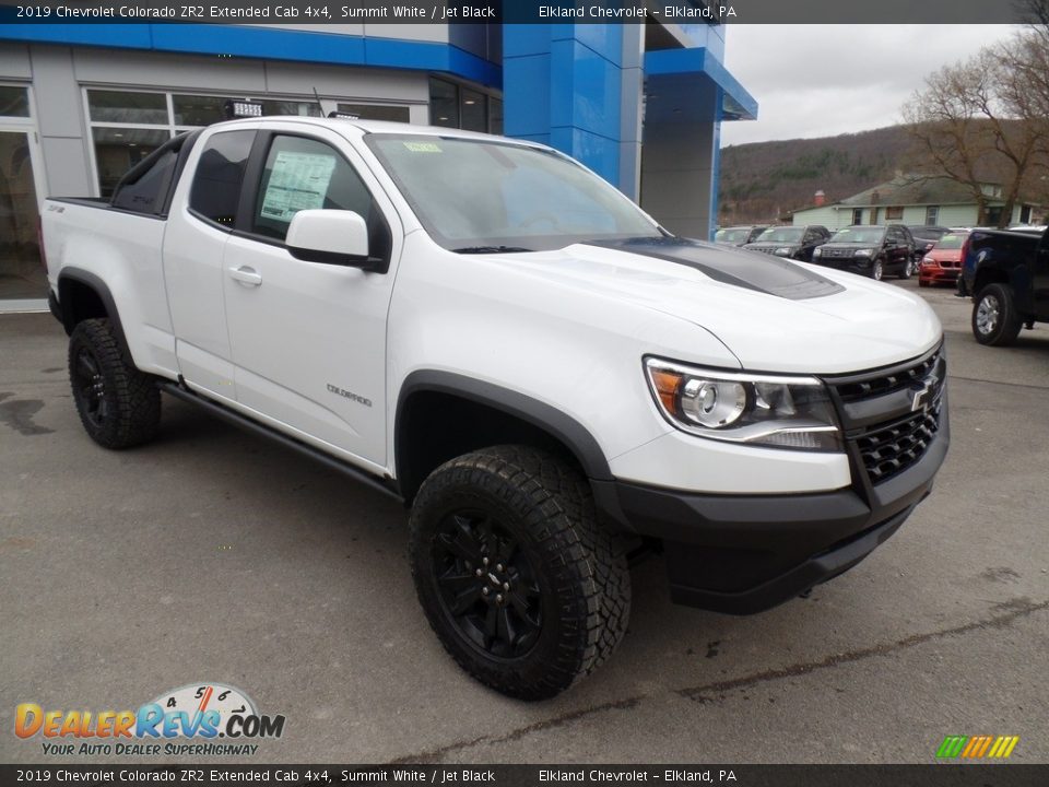 2019 Chevrolet Colorado ZR2 Extended Cab 4x4 Summit White / Jet Black Photo #7