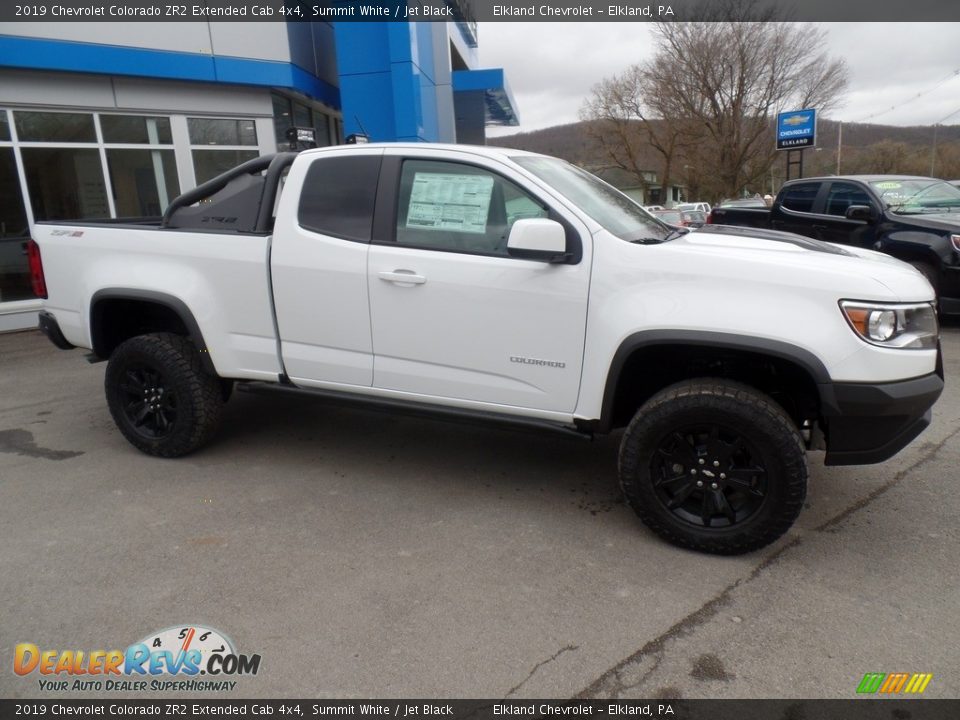 Summit White 2019 Chevrolet Colorado ZR2 Extended Cab 4x4 Photo #9