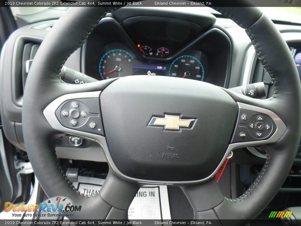2019 Chevrolet Colorado ZR2 Extended Cab 4x4 Steering Wheel Photo #28