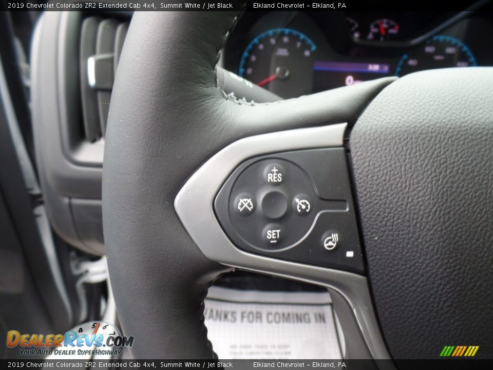 2019 Chevrolet Colorado ZR2 Extended Cab 4x4 Steering Wheel Photo #30