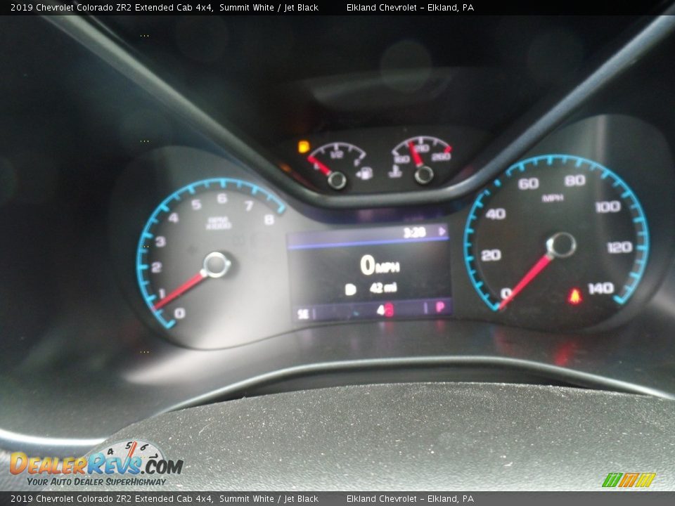 2019 Chevrolet Colorado ZR2 Extended Cab 4x4 Summit White / Jet Black Photo #33