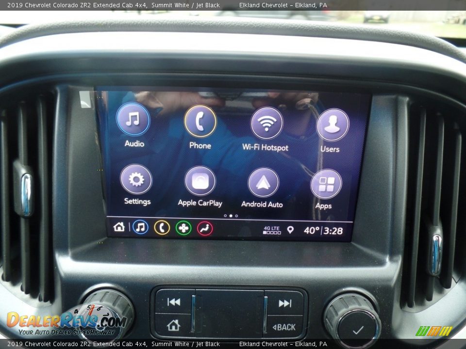 2019 Chevrolet Colorado ZR2 Extended Cab 4x4 Summit White / Jet Black Photo #35