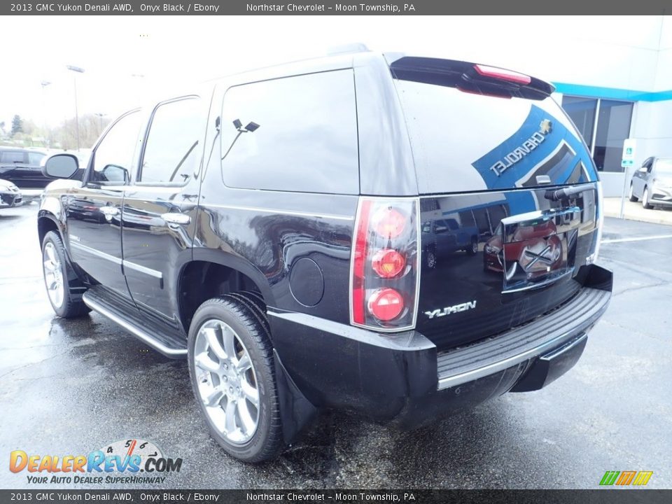 2013 GMC Yukon Denali AWD Onyx Black / Ebony Photo #4
