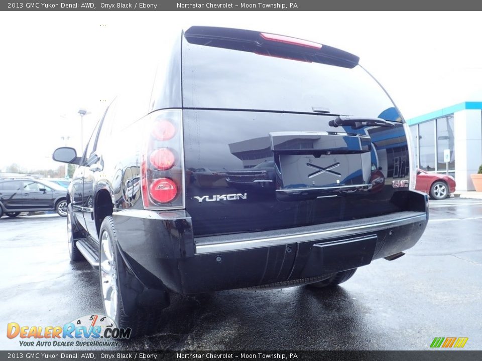 2013 GMC Yukon Denali AWD Onyx Black / Ebony Photo #5
