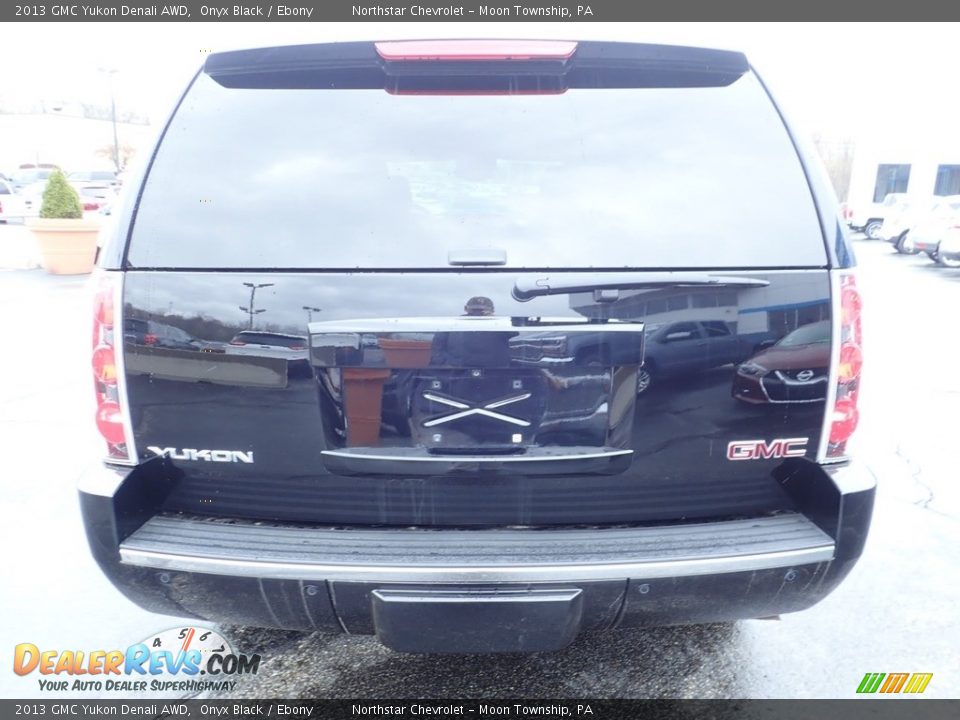 2013 GMC Yukon Denali AWD Onyx Black / Ebony Photo #6