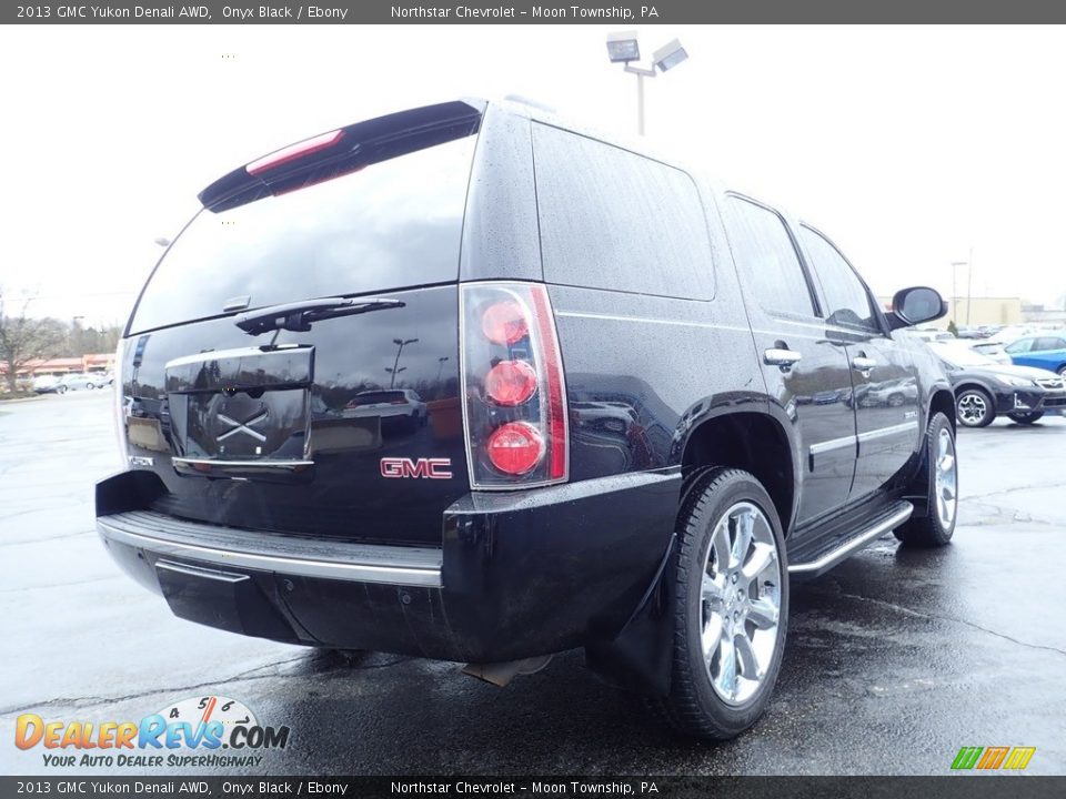 2013 GMC Yukon Denali AWD Onyx Black / Ebony Photo #8