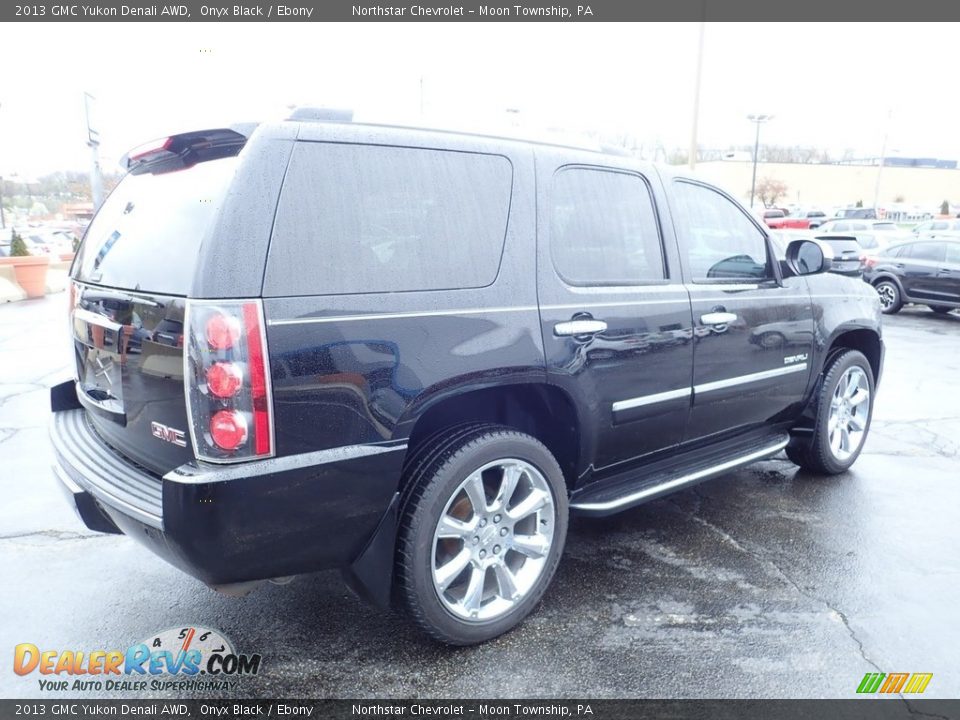 2013 GMC Yukon Denali AWD Onyx Black / Ebony Photo #9