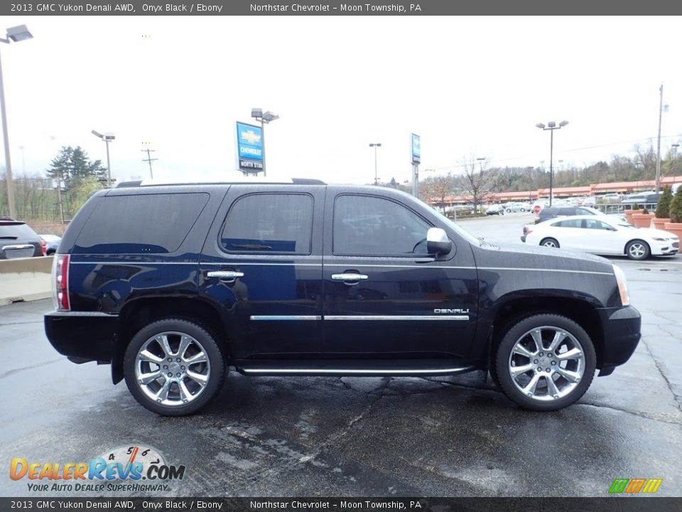 2013 GMC Yukon Denali AWD Onyx Black / Ebony Photo #10